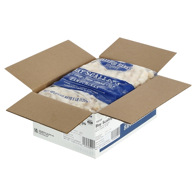 HARBOR BANKS BAY SCALLOP DRY RAW 80-120 CT