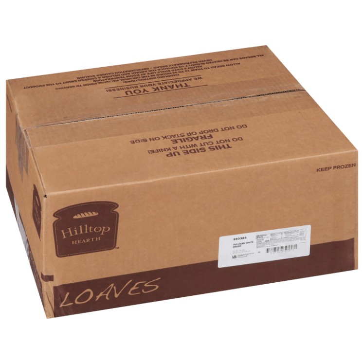 Hilltop Hearth Pullman White Bread Loaves