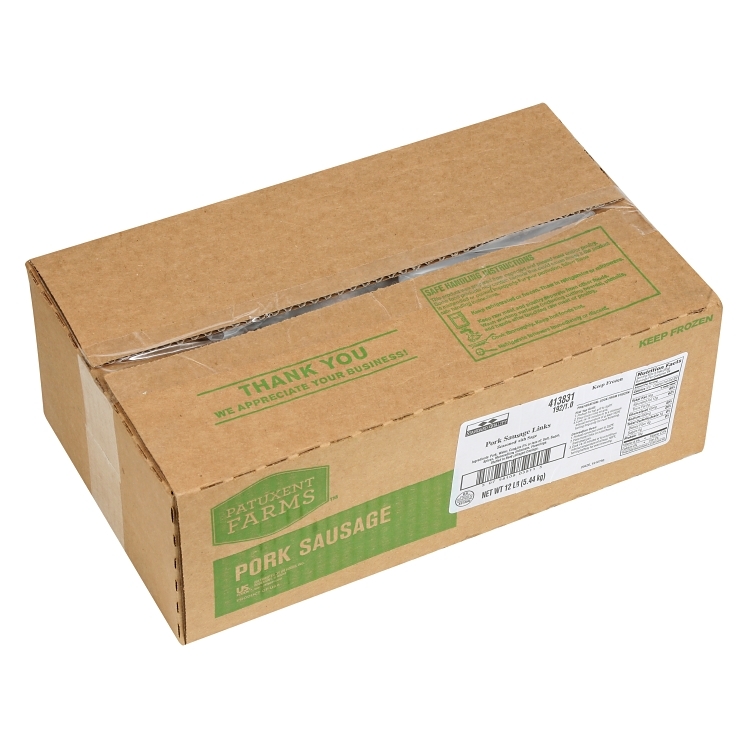 PATUXENT FARMS BREAKFAST SAUSAGE LINKS COLLAGEN CASING RAW 1 OZ