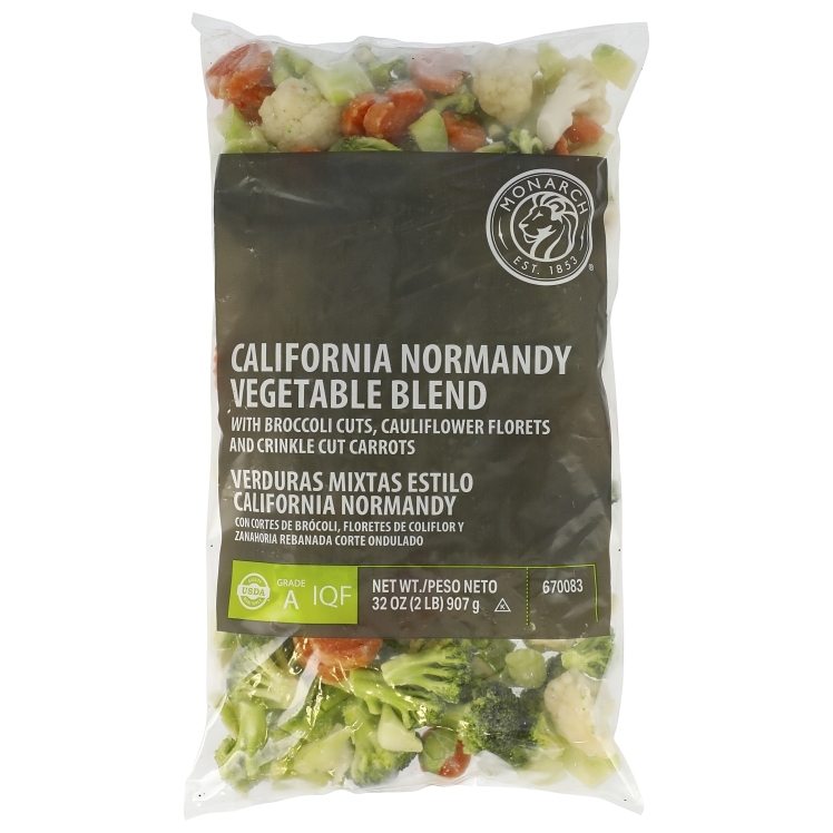 MONARCH FROZEN CALIFORNIA VEGETABLE BLEND
