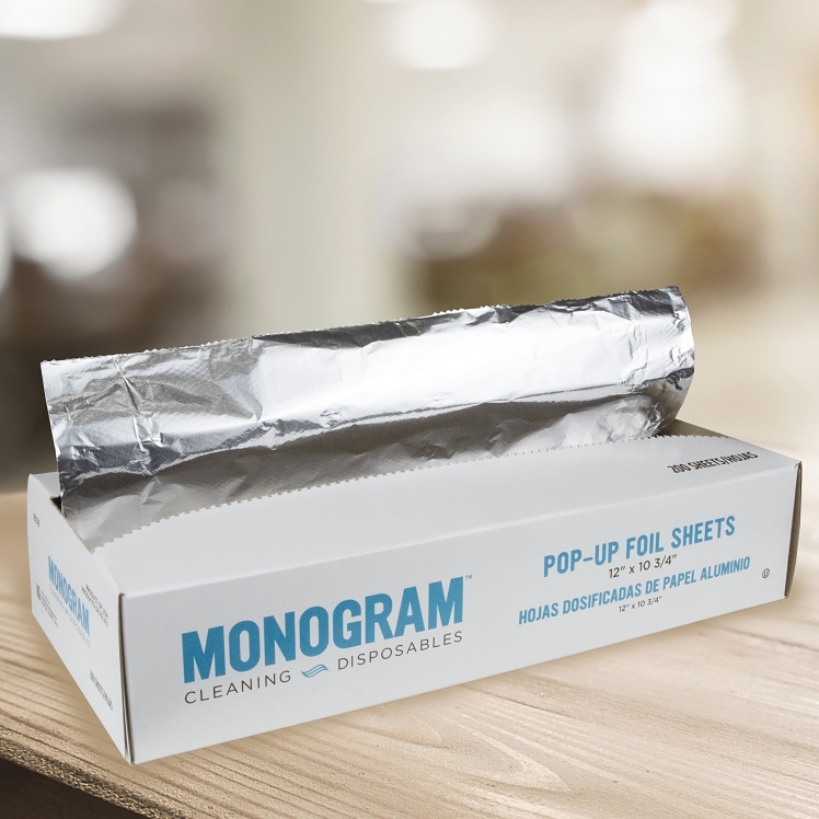 MONOGRAM FOIL SHEETS 12 X 10.75 INCH