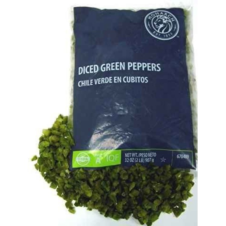 MONARCH PEPPER DICED GREEN BELL PEPPER