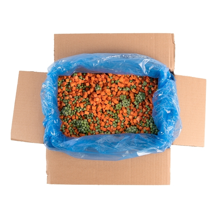 HARVEST VALUE PEA & CARROT DICED FROZEN