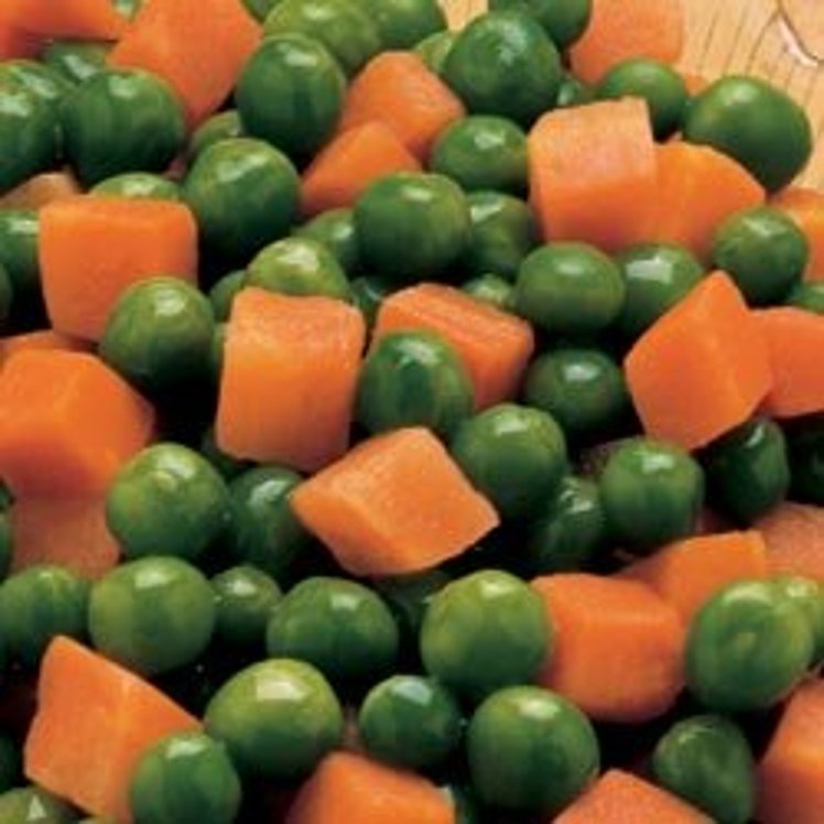 HARVEST VALUE PEA & CARROT DICED FROZEN