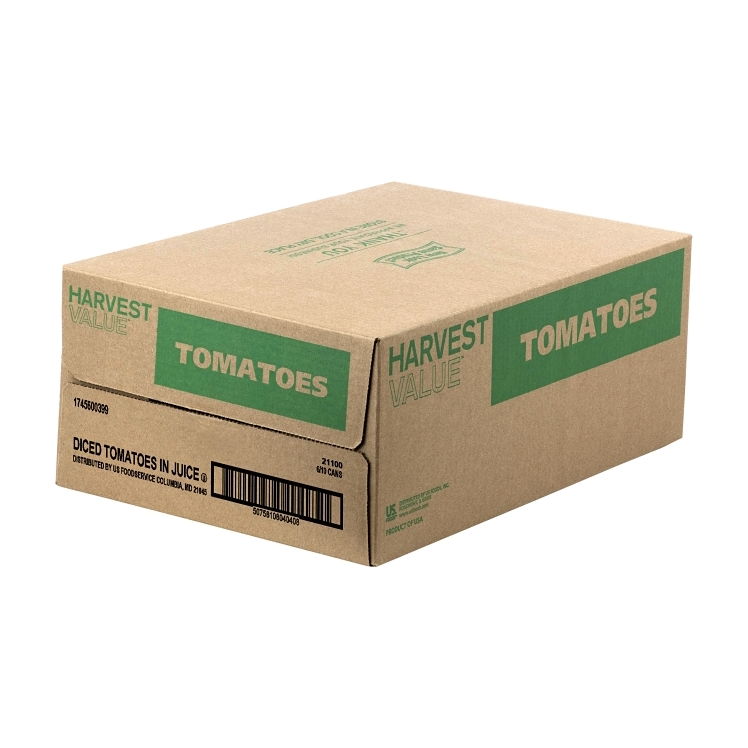 HARVEST VALUE DICED TOMATOES IN JUICE