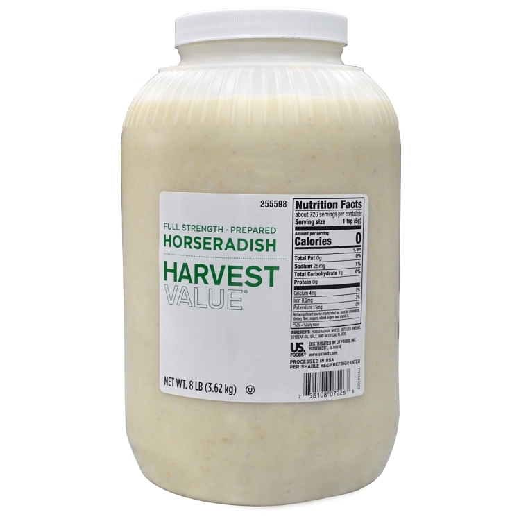 HARVEST VALUE HORSERADISH PURE PREPARED