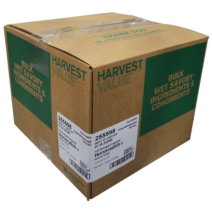 HARVEST VALUE HORSERADISH PURE PREPARED
