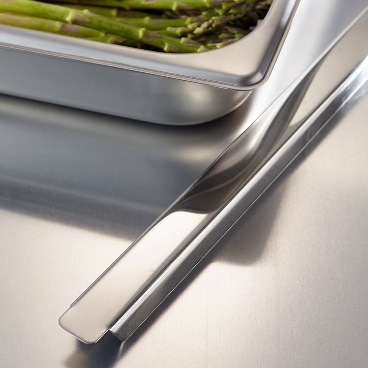 SUPERIOR / CES STAINLESS STEEL ADAPTER BAR 12 INCH FOR STEAM TABLE
