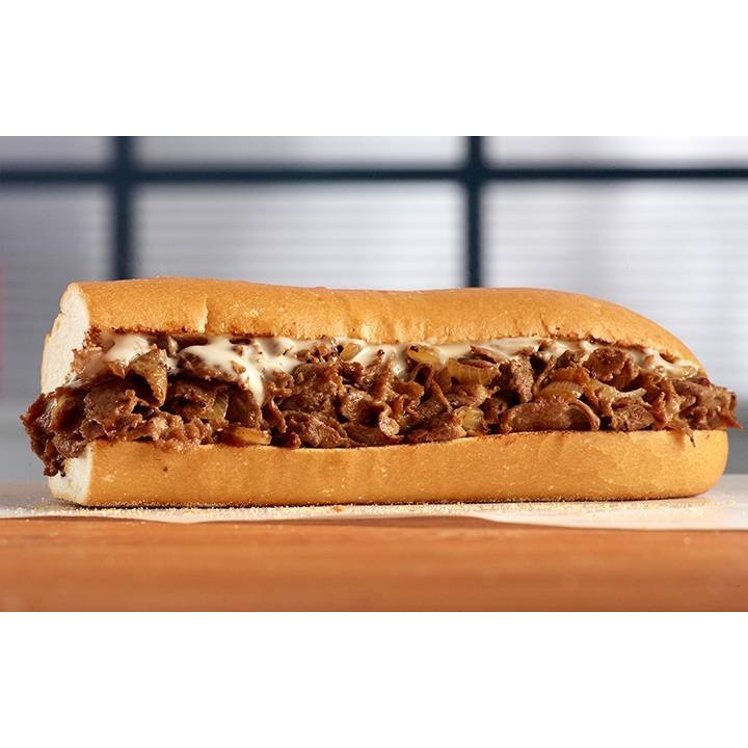 PHILADELPHIA CHEESESTEAK BEEF PHILLY FLAT SLICED RAW FROZEN 4 OZ