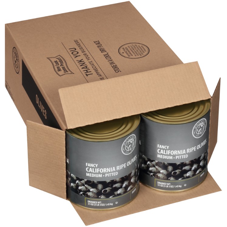 MONARCH FANCY CALIFORNIA RIPE OLIVES MEDIUM PITTED