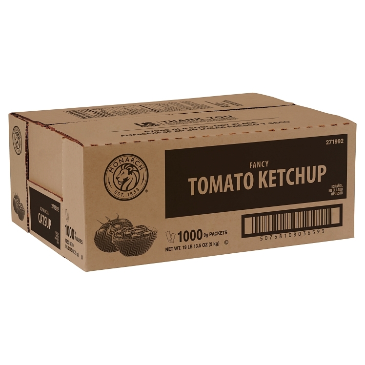 MONARCH FANCY TOMATO KETCHUP PACKETS
