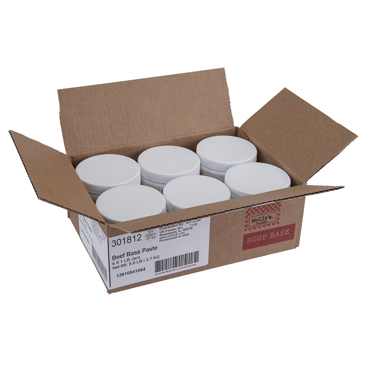 MOLLY'S KITCHEN BEEF PASTE NO MSG SHELF STABLE SOUP BASE