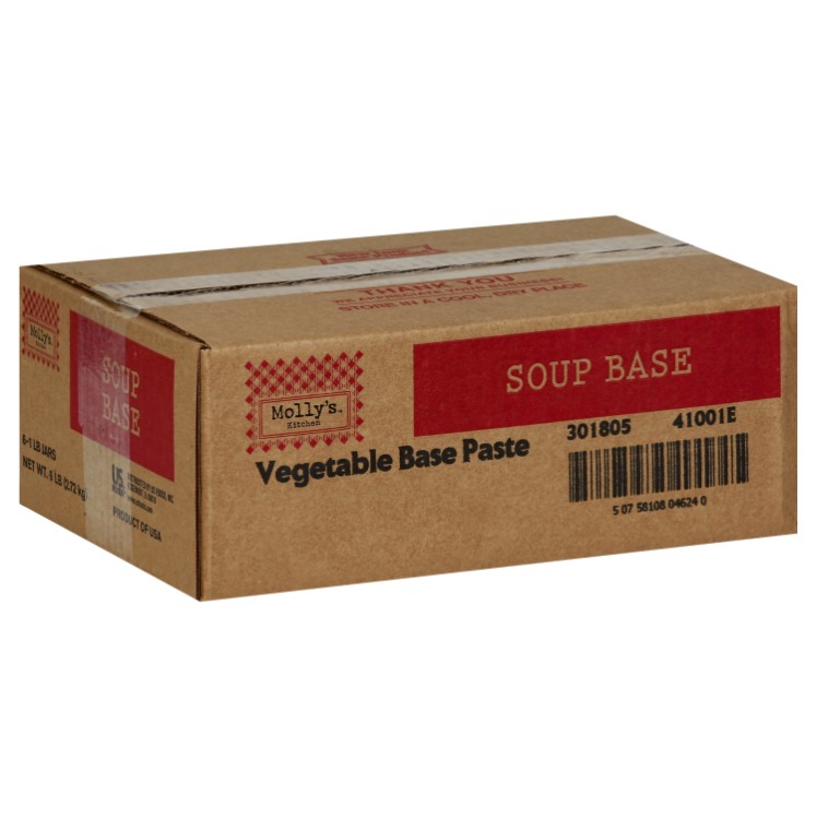 MOLLY'S KITCHEN SHELF STABLE SOUP BASE VEGETABLE PASTE