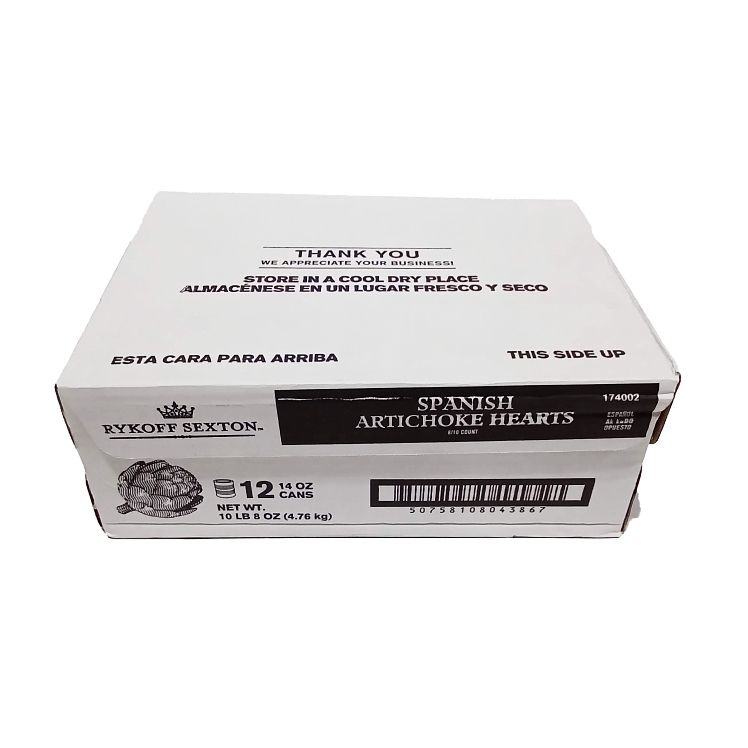 RYKOFF SEXTON ARTICHOKE, HEART 8-10 COUNT CANNED