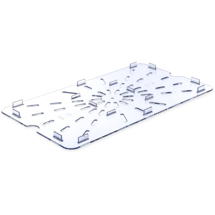 CARLISLE FOODSERVICE PRODUCTS DRAIN INSERT FULL SIZE PLASTIC FOR FOOD STORAGE PAN