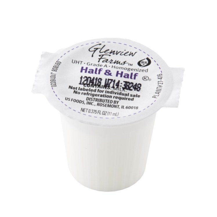 GLENVIEW FARMS HALF & HALF SINGLES