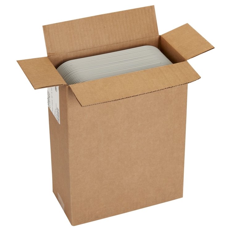 TRAY, CAFE 10X14 POLYPROPYLENE GRAY