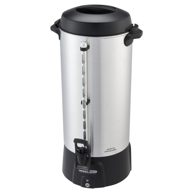Hamilton Beach Coffee Urn Pourover 60 Cup Aluminum