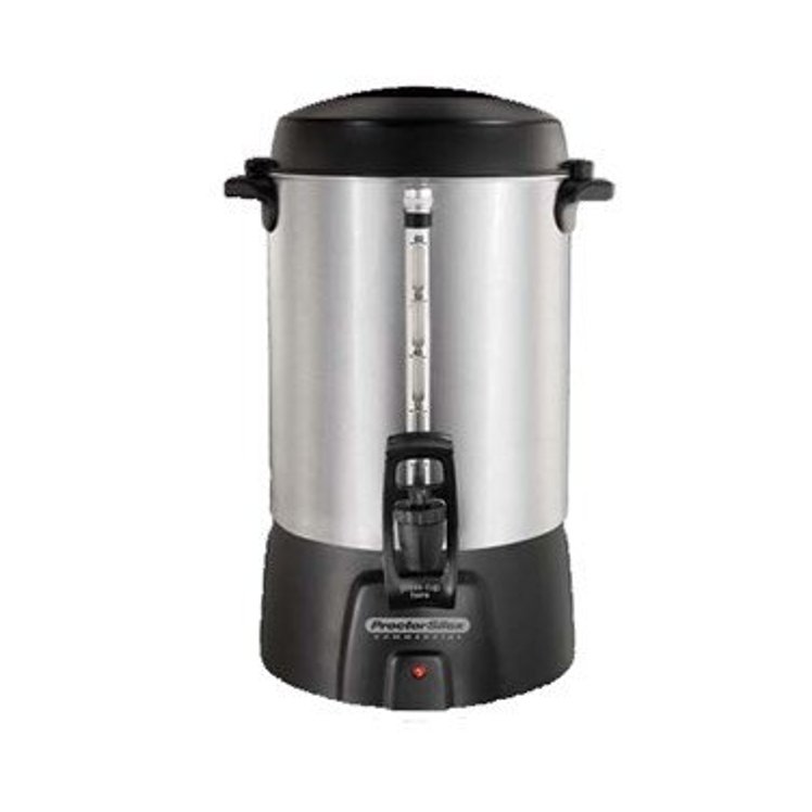 Hamilton Beach Coffee Urn Pourover 60 Cup Aluminum