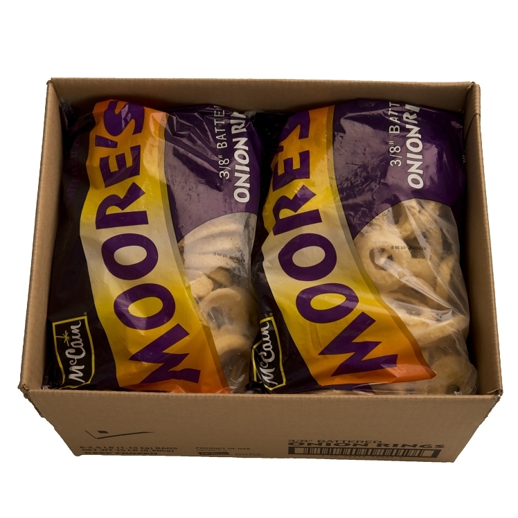 MOORES BATTERED 3/8-INCH CUT ONION RINGS