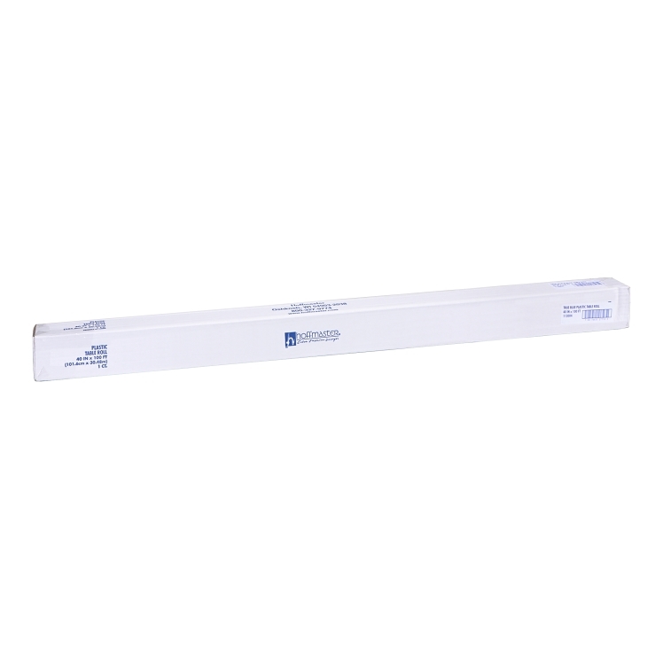 HOFFMASTER TABLECOVER PLASTIC 40 X100' ROLL