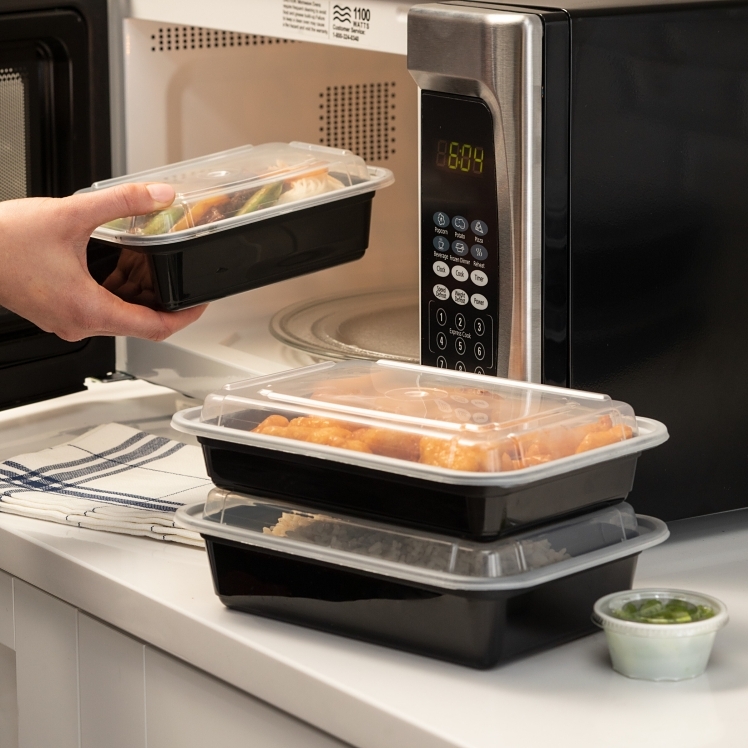 PACTIV CONTAINER, 28 OZ 1 COMPARTMENT PLASTIC WITH