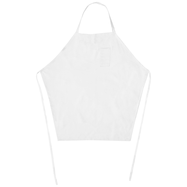 APRON, BIB 33X32 65/35 COTN