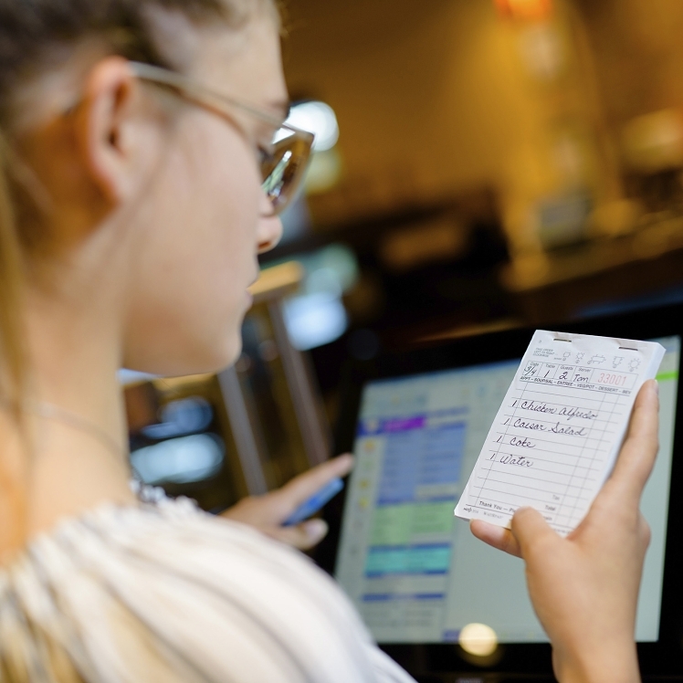 NATIONAL CHECK GUEST CHECK, 1 PART GREEN 15