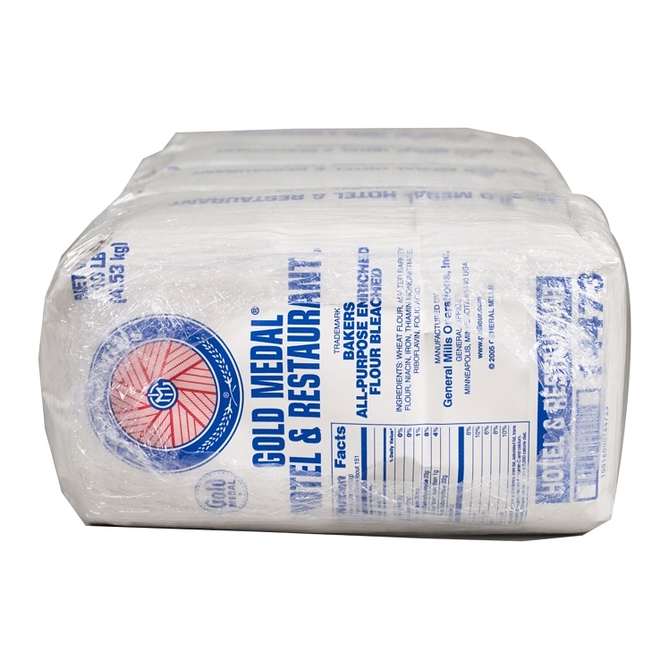 GOLD MEDAL HOTEL & BLEACHED ALL PURPOSE ENRICHED FLOUR