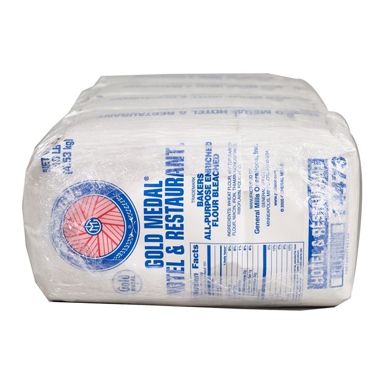 GOLD MEDAL HOTEL & BLEACHED ALL PURPOSE ENRICHED FLOUR