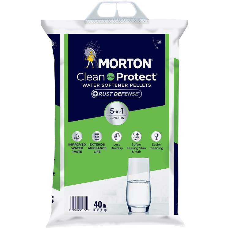 MORTON SALT RUST REMOVER PELLETS WATER SOFTENER