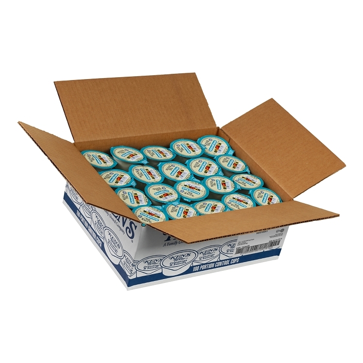 KEN'S DRESSING, RANCH SINGLE SERVE CUP SHELF