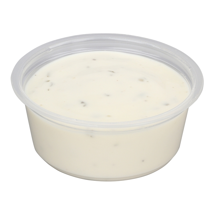 KEN'S DRESSING, RANCH SINGLE SERVE CUP SHELF