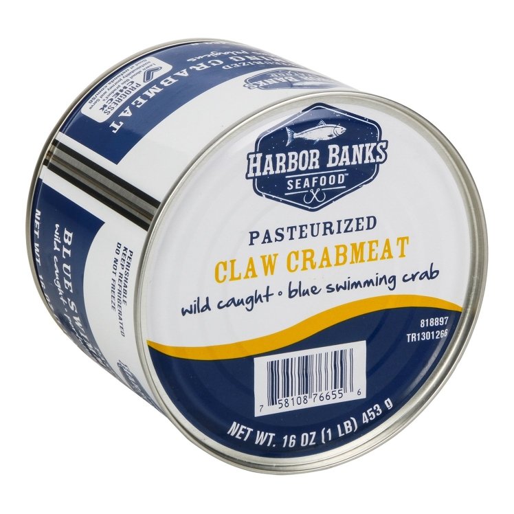 HARBOR BANKS PASTEURIZED CLAW BLUE CRABMEAT