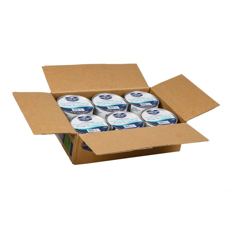 HARBOR BANKS PASTEURIZED JUMBO LUMP LEG BLUE CRABMEAT