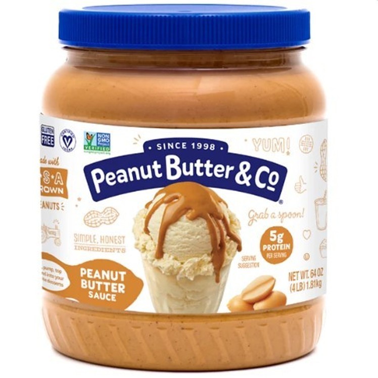 PEANUT BUTTER & CO PEANUT BUTTER SAUCE LIQUID PLASTIC