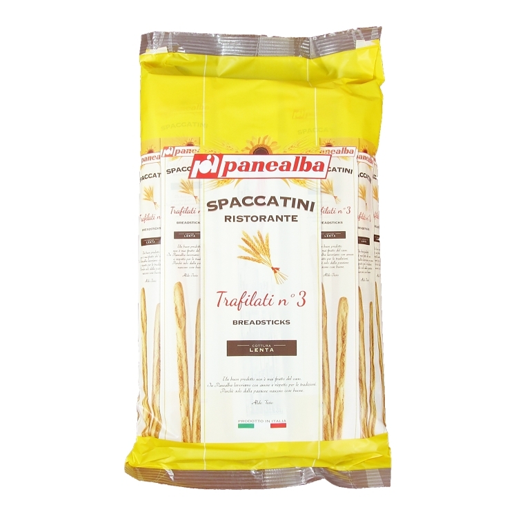PIEMONTESI GRISSINI PLAIN BREADSTICK 7.75-8 BAG