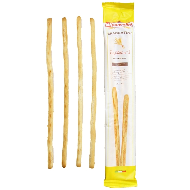 PIEMONTESI GRISSINI PLAIN BREADSTICK 7.75-8 BAG