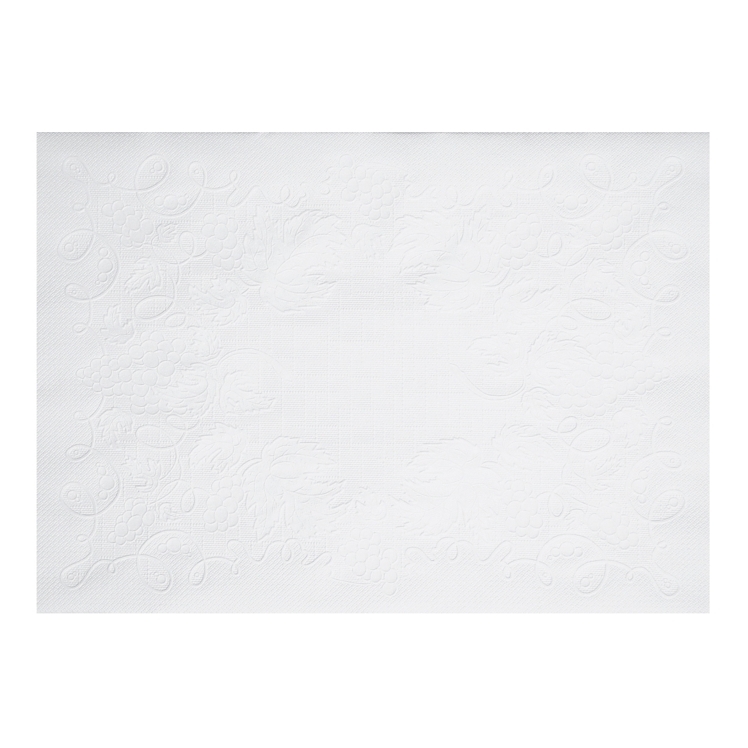 MONOGRAM PLACEMAT PAPER 9.75X14 DOUBLE NAPKIN