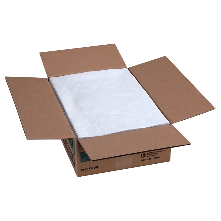 MONOGRAM PLACEMAT PAPER 9.75X14 DOUBLE NAPKIN