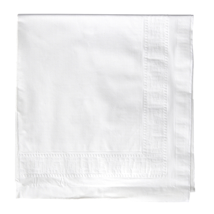 MONOGRAM 54 X108 IN POLY TISSUE TABLECOVER
