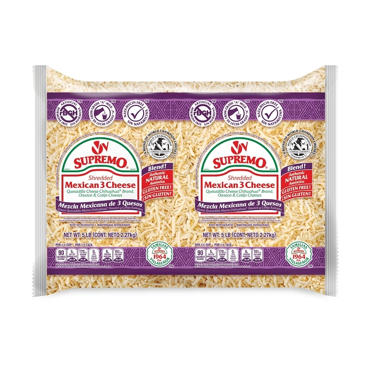 SUPREMO CHIHUAHUA SHREDDED QUESADILLA CHEESE