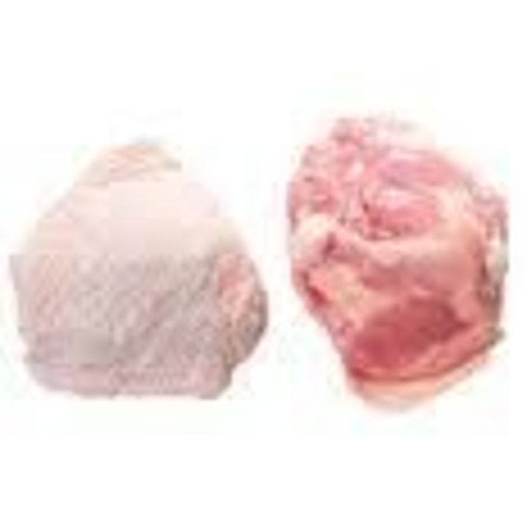 CHICKEN BREAST BONELESS SKINLESS DOUBLE LOBE JUMBO RAW