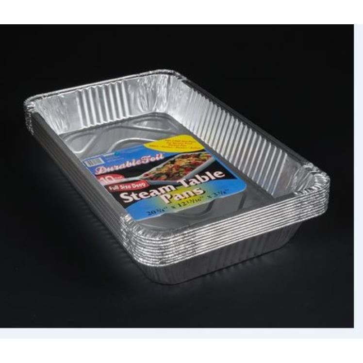 DURABLE PACKAGING STEAM TABLE PAN FOIL FULL SIZE