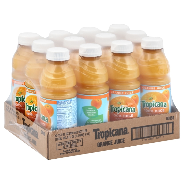 TROPICANA ORANGE JUICE 100%