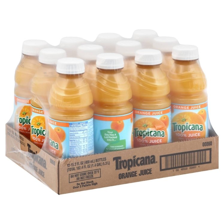 TROPICANA ORANGE JUICE 100%