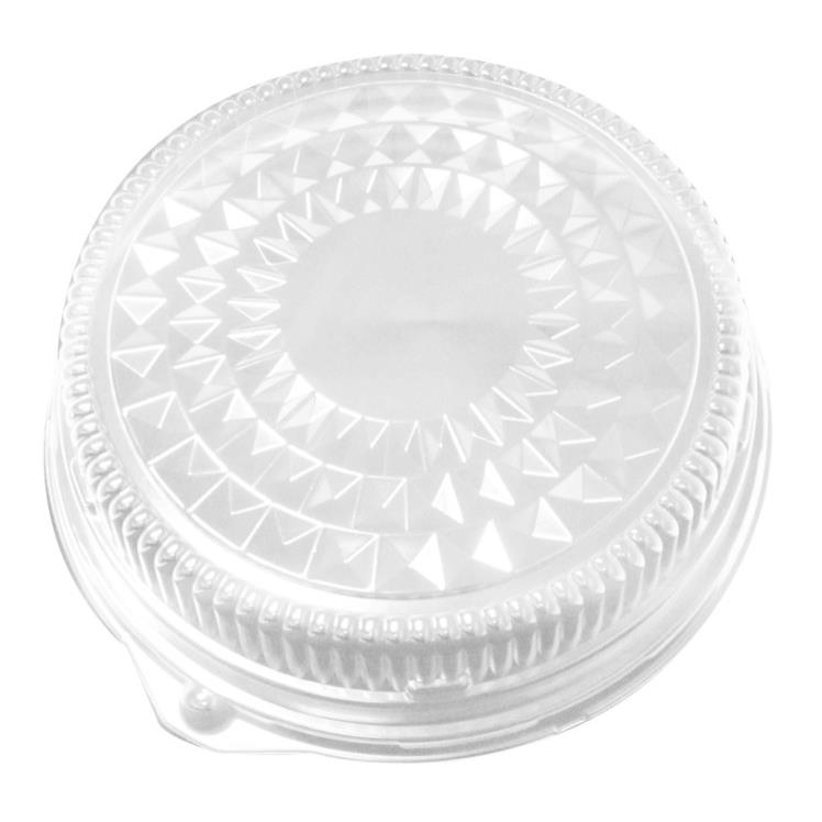 LID, TRAY 12  RND DOME PLST