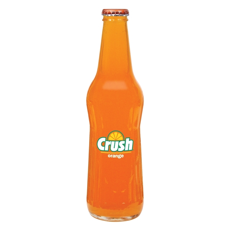 ORANGE CRUSH GLASS BOTTLE