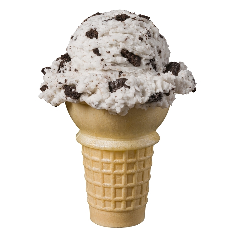CONE, ICE CREAM CAKE DISPENSER FLAT BOTTOM