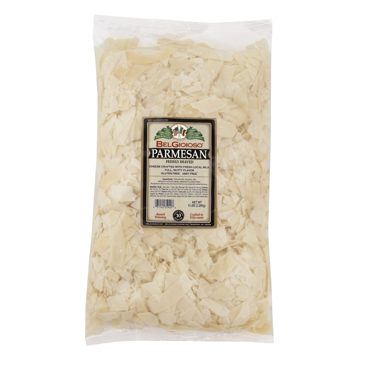 BELGIOIOSO SHAVED PARMESAN CHEESE BAG